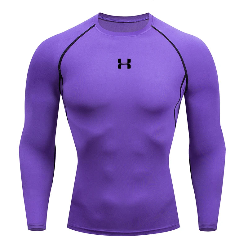 Men’s Long Sleeve Compression Athletic T-Shirt