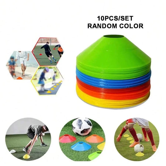 Multi-coloured Training Cones