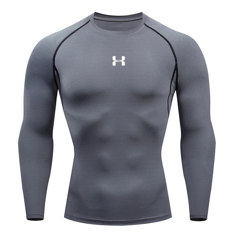Men’s Long Sleeve Compression Athletic T-Shirt