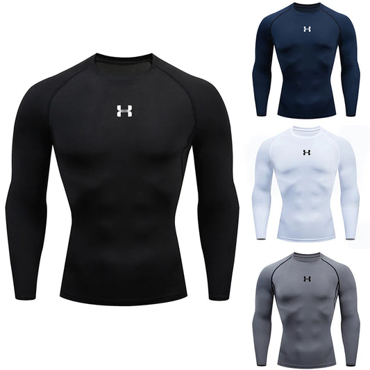 Men’s Long Sleeve Compression Athletic T-Shirt