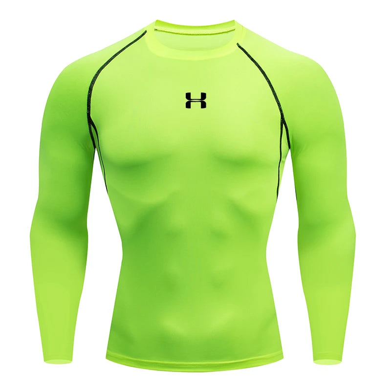 Men’s Long Sleeve Compression Athletic T-Shirt