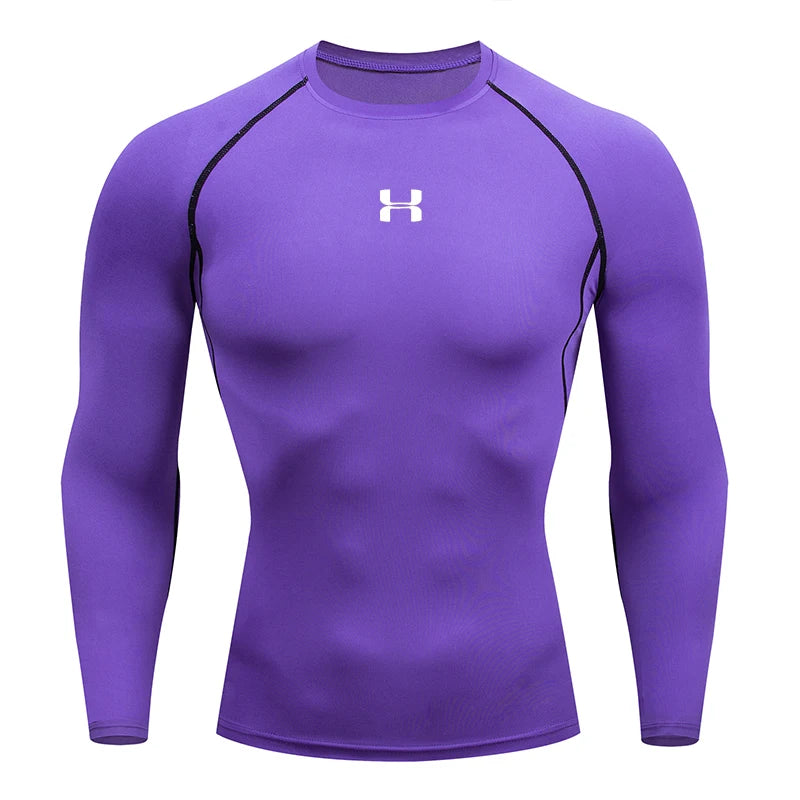 Men’s Long Sleeve Compression Athletic T-Shirt