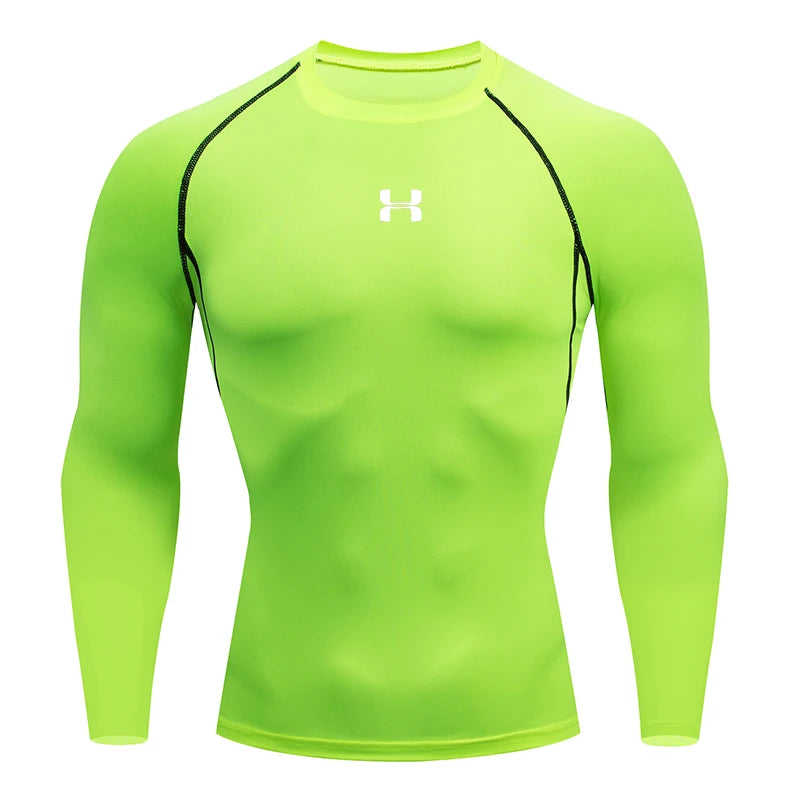 Men’s Long Sleeve Compression Athletic T-Shirt