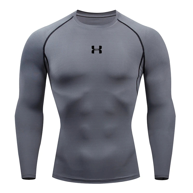 Men’s Long Sleeve Compression Athletic T-Shirt