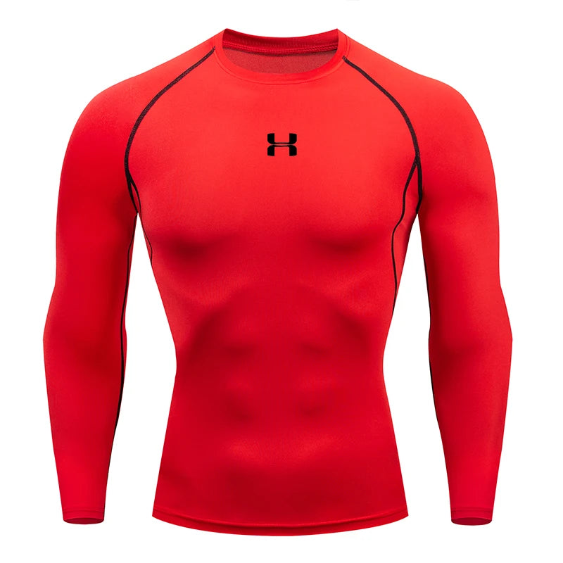 Men’s Long Sleeve Compression Athletic T-Shirt