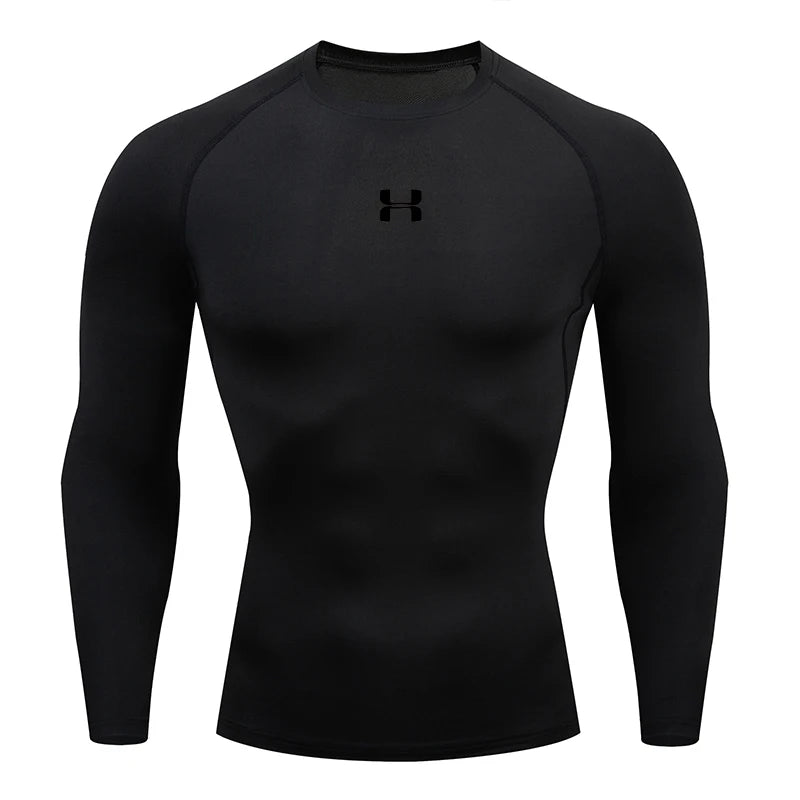 Men’s Long Sleeve Compression Athletic T-Shirt